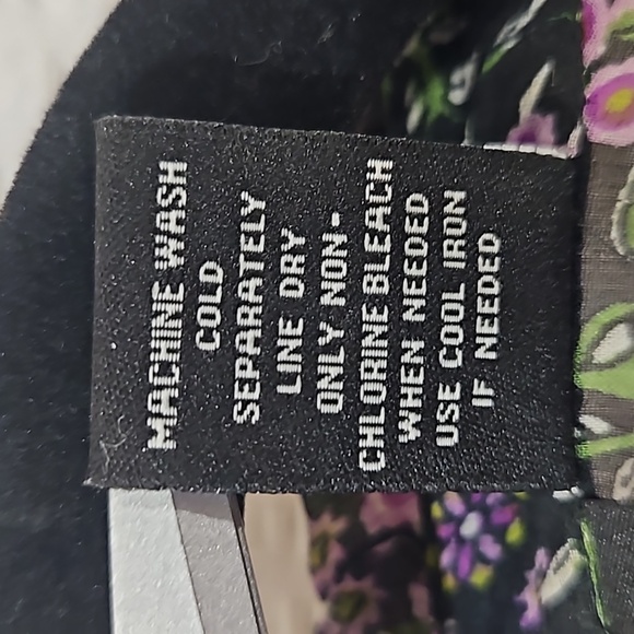 Fire Los Angeles Ruffled Sheer Floral Top Size Large - Picture 10 of 13